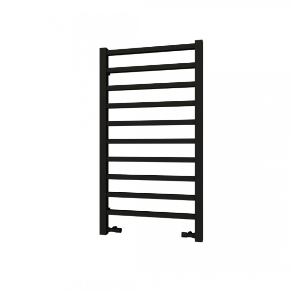 Imers Tell 1 grzejnik łazienkowy 79x43 cm czarny połysk 1112/CZP