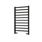 Imers Tell 1 grzejnik łazienkowy 79x43 cm czarny połysk 1112/CZP