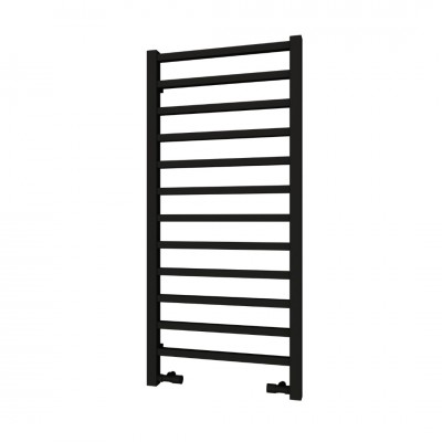 Imers Tell 2 grzejnik łazienkowy 94x43 cm czarny połysk 1122/CZP