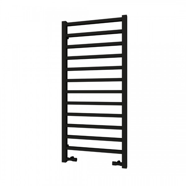 Imers Tell 2 grzejnik łazienkowy 94x43 cm czarny połysk 1122/CZP