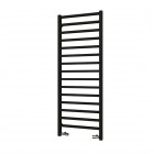 Imers Tell 3 grzejnik łazienkowy 117x43 cm czarny połysk 1132/CZP