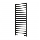 Imers Tell 3 grzejnik łazienkowy 117x43 cm czarny połysk 1132/CZP