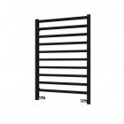 Imers Tell 4 grzejnik łazienkowy 79x53 cm czarny połysk 1142/CZP
