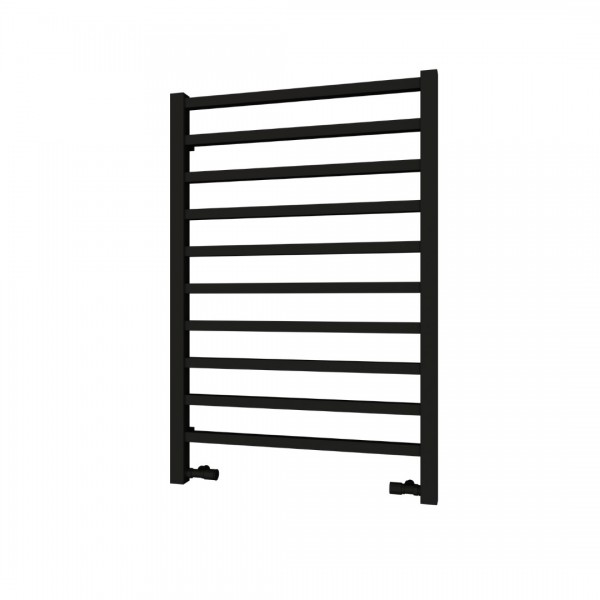 Imers Tell 4 grzejnik łazienkowy 79x53 cm czarny połysk 1142/CZP