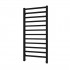 Imers Tell 2 grzejnik łazienkowy 94x43 cm elektryczny czarny połysk 1122/CZP/E