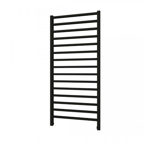 Imers Tell 6 grzejnik łazienkowy 117x53 cm elektryczny czarny połysk 1162/CZP/E