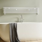 Imers Aries poziomy 1 grzejnik łazienkowy 19x100 cm biały połysk 3112/BIP