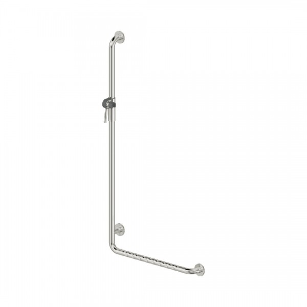 Deante Lehnen uchwyt dla niepełnosprawnych kątowy lewy stal NIL_0L2D