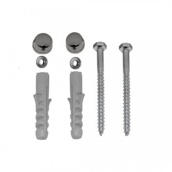 Kerasan zestaw śrub montażowych chrom 760390