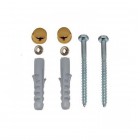 Kerasan zestaw śrub montażowych stare złoto 760393