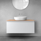 Oltens Vernal szafka 100 cm podumywalkowa wisząca szary mat 60015700