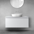 Oltens Vernal szafka 100 cm podumywalkowa wisząca szary mat 60015700