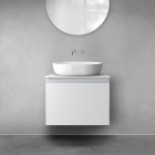 Oltens Vernal szafka 60 cm podumywalkowa wisząca szary mat 60013700