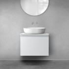 Oltens Vernal szafka 60 cm podumywalkowa wisząca szary mat 60013700