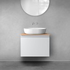 Oltens Vernal szafka 60 cm podumywalkowa wisząca szary mat 60013700