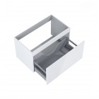 Oltens Vernal szafka 80 cm podumywalkowa wisząca biały połysk 60014000