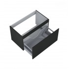 Oltens Vernal szafka 80 cm podumywalkowa wisząca czarny mat 60014300