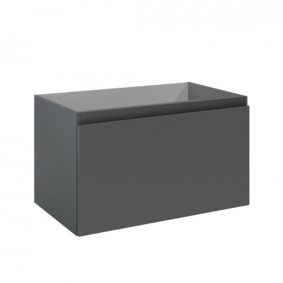 Oltens Vernal szafka 80 cm podumywalkowa wisząca grafit mat 60014400