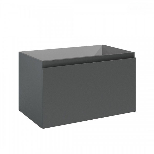 Oltens Vernal szafka 80 cm podumywalkowa wisząca grafit mat 60014400