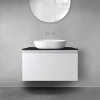 Oltens Vernal szafka 80 cm podumywalkowa wisząca szary mat 60014700