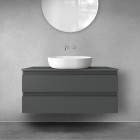 Oltens Vernal szafka 100 cm podumywalkowa wisząca grafit 60002400