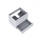 Oltens Vernal szafka 80 cm podumywalkowa wisząca szary mat 60001700