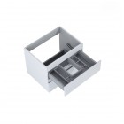 Oltens Vernal szafka 60 cm podumywalkowa wisząca szary mat 60000700