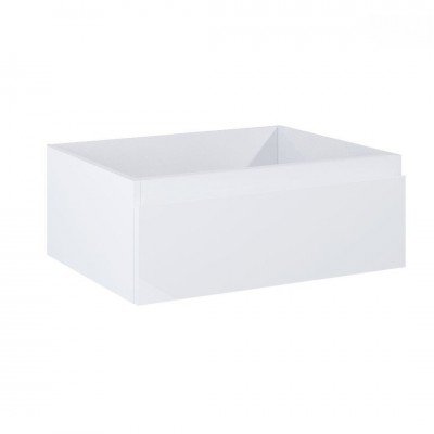 Oltens Vernal szafka 60 cm podumywalkowa wisząca biały połysk 60009000