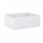 Oltens Vernal szafka 60 cm podumywalkowa wisząca biały połysk 60009000