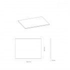 Oltens Vernal blat 60 cm naszafkowy slim dąb 63004060