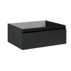 Oltens Vernal szafka 60 cm podumywalkowa wisząca czarny mat 60009300