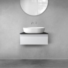 Oltens Vernal szafka 60 cm podumywalkowa wisząca szary mat 60009700