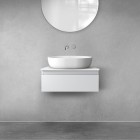 Oltens Vernal szafka 60 cm podumywalkowa wisząca szary mat 60009700