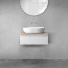 Oltens Vernal szafka 60 cm podumywalkowa wisząca szary mat 60009700