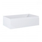 Oltens Vernal szafka 80 cm podumywalkowa wisząca biały połysk 60010000