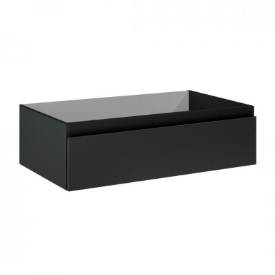 Oltens Vernal szafka 80 cm podumywalkowa wisząca czarny mat 60010300 Oltens Vernal szafka 80 cm podumywalkowa wisząca czarny mat 60010300