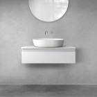 Oltens Vernal szafka 80 cm podumywalkowa wisząca szary mat 60010700