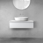 Oltens Vernal szafka 80 cm podumywalkowa wisząca szary mat 60010700