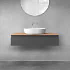 Oltens Vernal szafka 100 cm podumywalkowa wisząca grafit mat 60011400