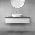 Oltens Vernal szafka 100 cm podumywalkowa wisząca szary mat 60011700