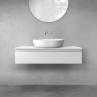 Oltens Vernal szafka 100 cm podumywalkowa wisząca szary mat 60011700