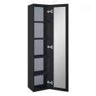 Oltens Vernal szafka 160 cm boczna wisząca czarny mat 61000300