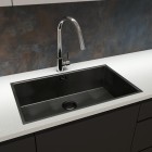 Oltens Litla bateria kuchenna stojąca z wyciąganą wylewką chrom 35204100