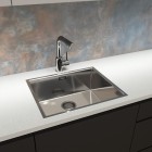 Oltens Myvat bateria kuchenna stojąca z wyciąganą wylewką chrom 35205100