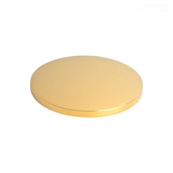 Oltens pokrywa przelewu wanny wolnostojącej złoty połysk 09004800