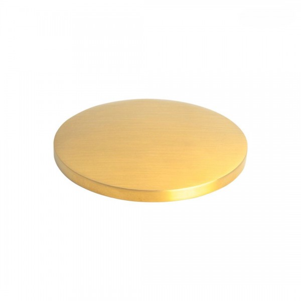 Oltens pokrywa przelewu wanny wolnostojącej złoto szczotkowane 09004810