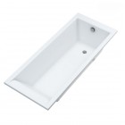 Oltens Langfoss wanna prostokątna 140x70 cm akrylowa biały mat 10001900