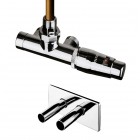 Oltens Varmare Ventil All in One zestaw termostatyczny grzejnikowy jednootworowy prawy chrom 51194