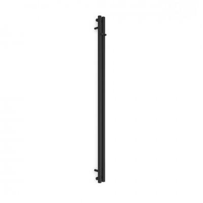 Oltens Stang grzejnik łazienkowy 180x9,5 cm czarny mat 55010300
