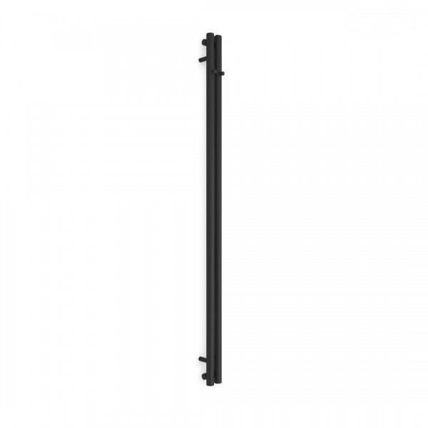 Oltens Stang grzejnik łazienkowy 180x9,5 cm czarny mat 55010300